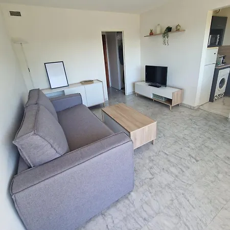 Anthala Proche Centre Avec Acces Piscine Apartamento Antibes